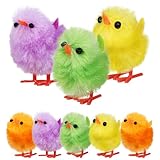 Plusieurs couleurs : disponibles en quatre couleurs différentes, ces mini poussins de Pâques offrent une variété d'options pour s'adapter à vos préférences.