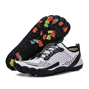 Whatseaso Water Shoes for Women Men Quick Dry Barefoot Shoes for Diving Swim Surf Aqua Walking Beach Yoga