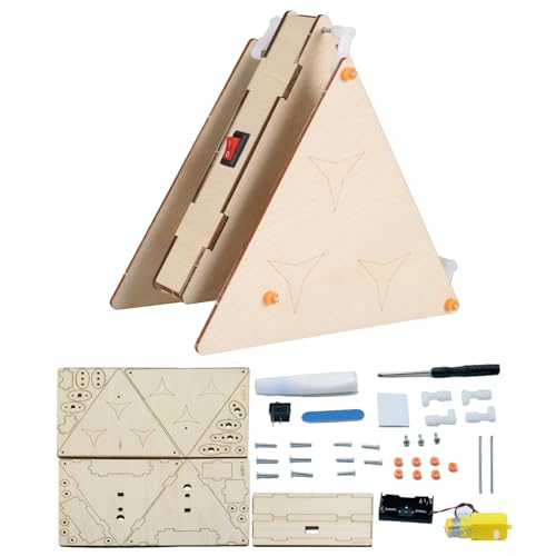 BANRIA DIY Wooden Triangle Walking Robot Kit
