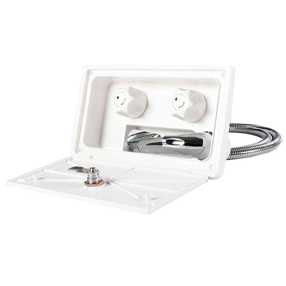 Buy RV Exterior Shower Box Kit with Lock Boat Marine Camper Motorhome