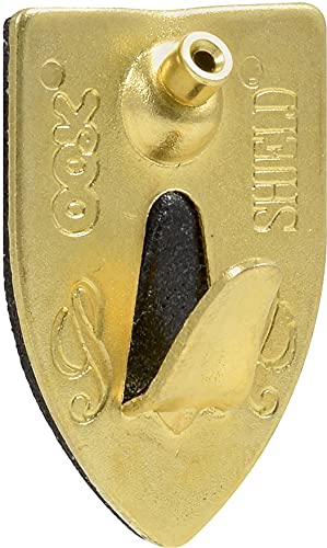 Ook 55003 Shield Design Picture Hangers, Reusable Art Hooks, Brass, 50Lbs (2 Set) #TOP1