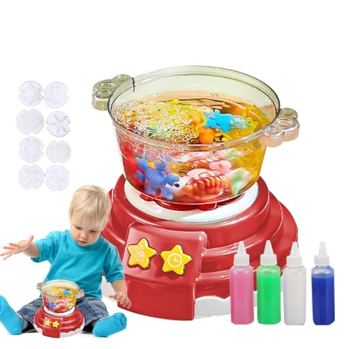 Aqua Fary Water Kit - Juego de geles mágicos 3D, coloridos geles de fary, juguetes mágicos creativos con formas de animales | Kit de manualidades de arte para niños, proyecto educativo para niñas