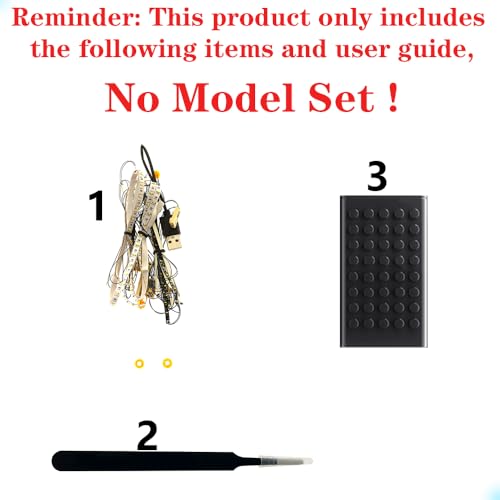 MENZAVA LED Light Set Compatible with LEGO 21061 Notre-Dame de Paris Architecture Building Blocks Model - Model Set NOT Included - Image 3