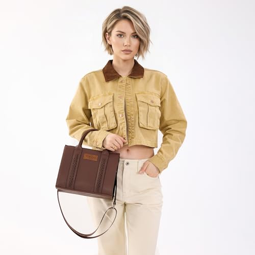Image of Wrangler Tote Bags for Women Western Purse and Handbags Satchel Top-handle with Card Holder
