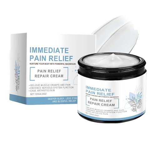 Crema Muscular - 120 g Crema de Penetración Profunda para Articulaciones y Músculos,Bálsamo Tópico No Graso para Reparación en Hombros Rodillas Espalda Pies Cuello Aplicación Corporal