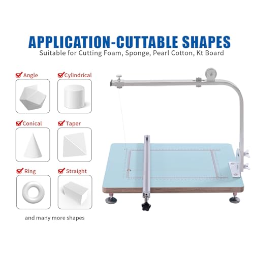 Coupeur à fil chaud pour mousse avec table électrique réglable 50-500°C - 3