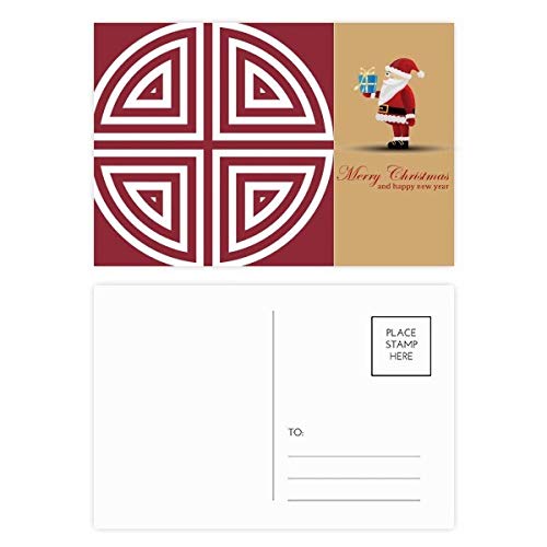 Cartes postales chinoises pour décorer vos cadeaux de Noël avec les quatre symboles rituels