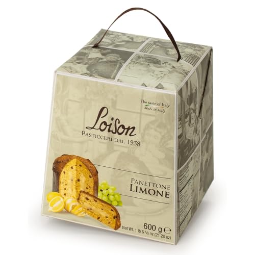 Lemon Panettone 600g Loison | Premium Italian Panettone | Loison Pasticceri Since 1938 | Natural Fermentation.