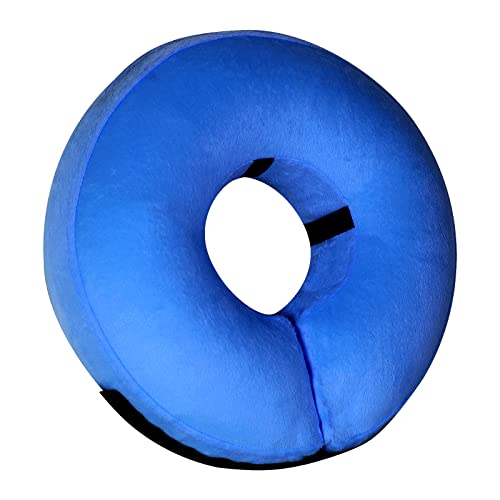 Inflatable-Dog-Cone-Collar-Soft-Protective-Cone-for-Dogs-After-SurgeryDog-Donut-Collar-for-Large-Medium-Small-Dogs-and-Cats-BlueLarge Inflatable Dog Cone Collar Soft Protective Cone for Dogs After SurgeryDog Donut Collar for Large Medium Small Dogs and Cats BlueLarge