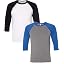 (1) White/Black + (1) Grey/Tr Ryl Trb