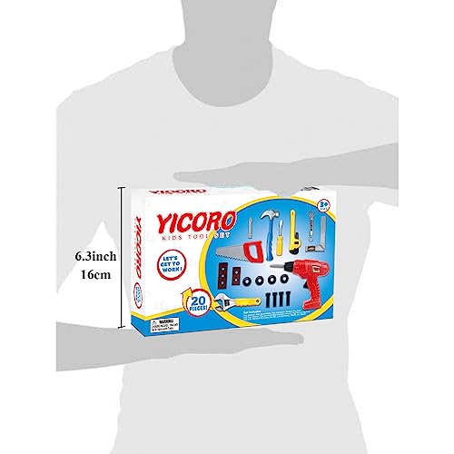 Yicoro 20616 Kids Tool Set – 20 Pcs Toddler Tool Set thumb #7