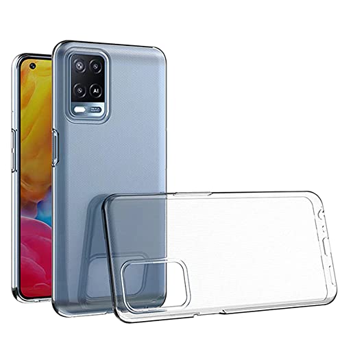 Image of Case Creation Brand -Plastic Mobile Cover For Oppo A54 (Soft & Flexible Back Case),Transparent