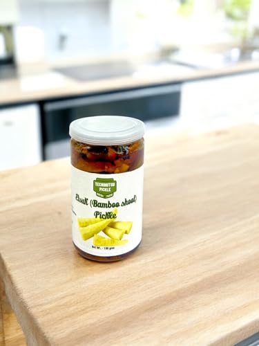 Image of Made in NAGALAND | Bamboo Shoot Pickle 206g | TECHINUTSU PICKLE | Organic and Nutrient-Rich