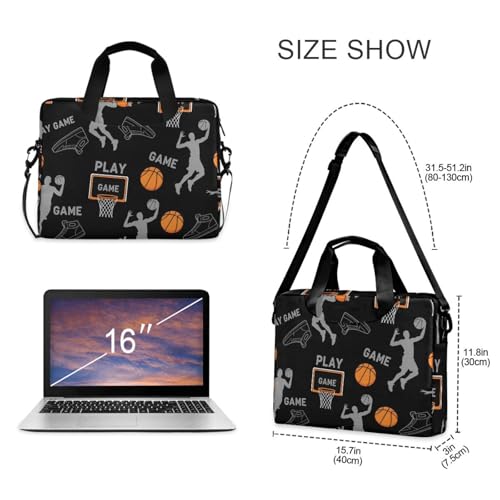 Bolso maletín para laptop ALAZA 13-15.6 pulg miniatura 5