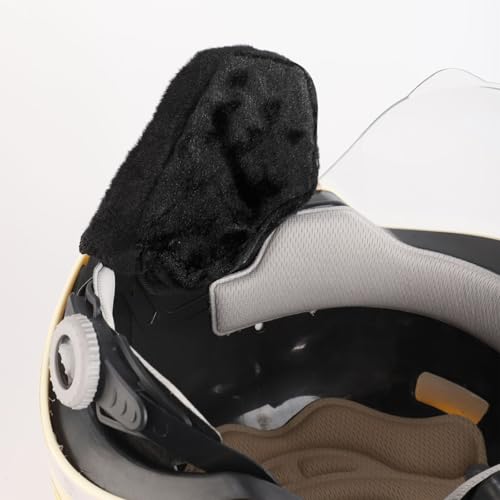 Ohrenwärmer Fahrradhelm,Ohrenschützer Wind,Ohrenschützer Fahrrad,Geeignet für Alle Helme,Anti-Windgeräusche,Geeignet für E-Bikes und Speed-Pedelecs (Schwarz)