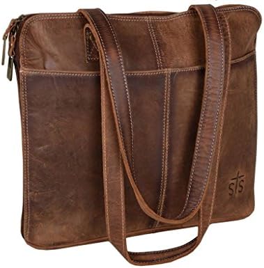 STS Ranchwear The Baroness Laptop Shopper Brown One Size