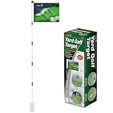 Shinsto Sturdy Golf Green Marker Flagstick PracHeavy Duty Golf Flagstick Regulation Green Accessory Secure Hole Cup 71 Inch 180CM Measurement Type B One Size