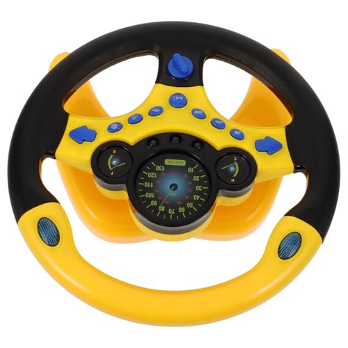 Unomor Swing Steering Wheel for Rotating Steering Wheel with Built Music Feature Comfortable Design for Playtime for Enhancing Coordination Skills