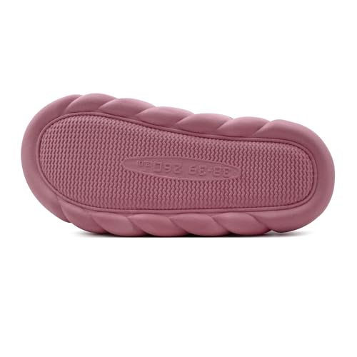 Image of VRITRAZ Women's Comfort Slip On Closed Toe Warm Winter House Clog Indoor Slipper