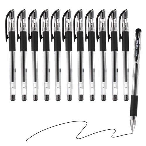 Bolígrafo de Gel PATIKIL Punta Media 0.5mm x12