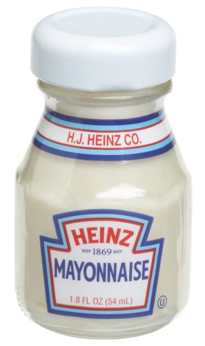 Heinz Mayonnaise, 1.8-Ounce Glass Jar (Pack of 60) image 2