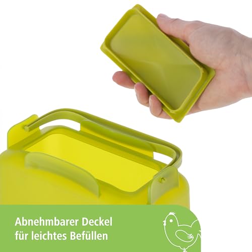 Kerbl Geflügel-Futterautomat mit Standfüßen 5,5 l