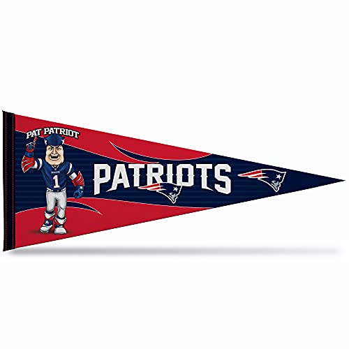 Image of Rico Industries NFL Football Mascot inch 12 inch x 30 inch Felt Wall Decor Pennant - Great for Home /Bed Room /Man Cave Decor