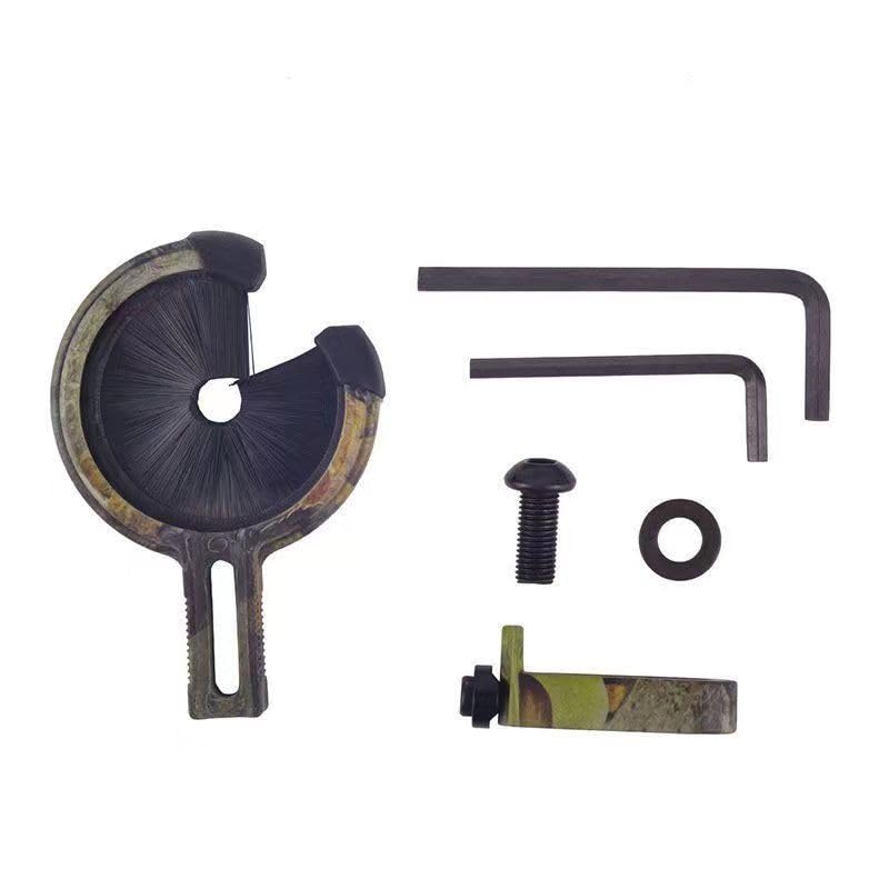 Tihebeyan Brosse de rechange pour le tir à l'Arc Biscuit, Biscuits de Remplacement pour Whisker pour Arc Composé Brosse pour flèches Flèche Rest Brosse Gauche Droite