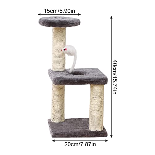 gato pequeno - Torre gato moderna | Torre escalada para gatos deitado e descansando granplaca quadra