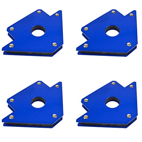 50lb / 100mm Large Welding Welder Magnet Holder Soldering Durable Body 4pc
