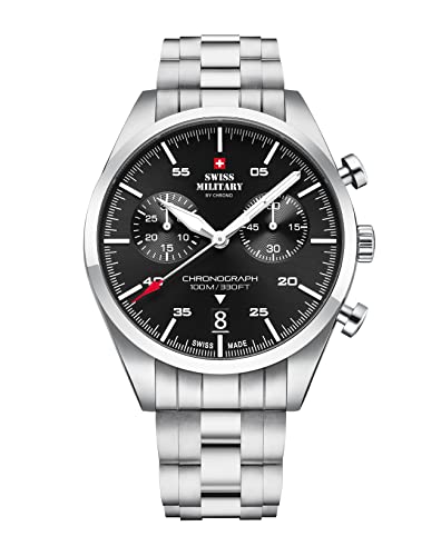 Montre homme acier inoxydable durable, finis les bracelets usés et les retards quotidiens