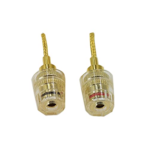 Arklove Adaptador Banana 4mm Hembra a Pin 2mm 2 Pack miniatura 1