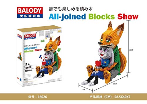 THTB Zootopia Baustein-Set ca.28cm Judy Hopps &
