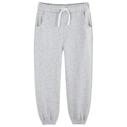 Bumeex 3 Pack Toddler and Boy Sweatpants Joggers Pants Fashion Cinched Hem Athletic Jogging Sweat Pant 100% Cotton 2-14 Years4