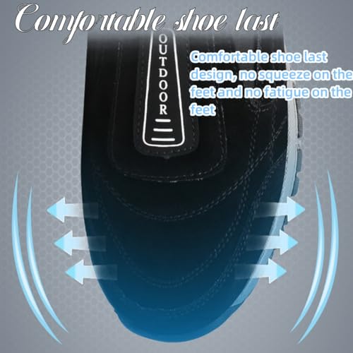 Dallader Orthopedic Walking Shoes Hiking Shoes Mens, Slip-On Walking Sneakers Enjerr Orthopedic Shoes Light Non-Slip4