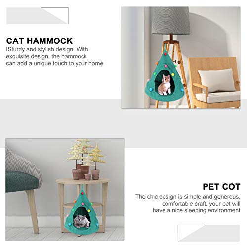 Rede para gatos ABOOFAN Cama Casa de Gatos Cama Barraca Gatinha Cama Pintal Suprimentos de Prateleir