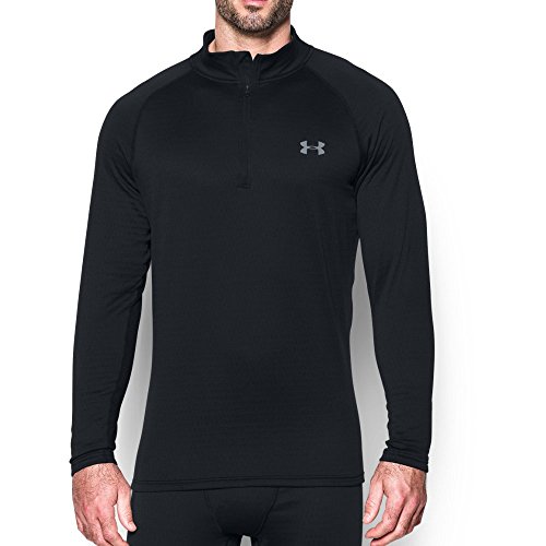 Under Armour UA Base 2.0 ¼ Zip XL Black