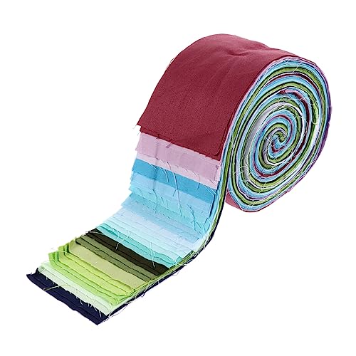Bandes de tissu coton pour patchwork Lurrose : 36 coupons de couture DIY