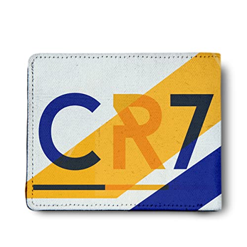 Cristiano Ronaldo CR7 Printed Pu Leather Wallet for Men's/Boy's, CR7 Action, Casual2