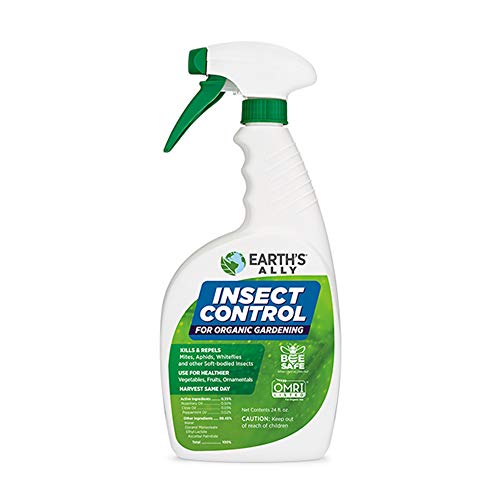 Earth's Ally Insect Control Spray | 24 fl. oz. Ready-to-Use | Safe Insecticide for Garden | Pet Safe | Bee Safe