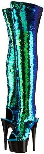 Ellie Shoes Women's 709-RUBY Fashion Boot, Green, 8 M US | Image 6