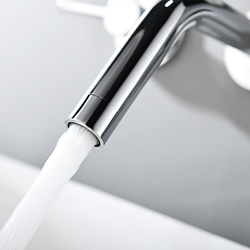 Robinet de lavabo mural pour double vasque : transformez votre routine matinale