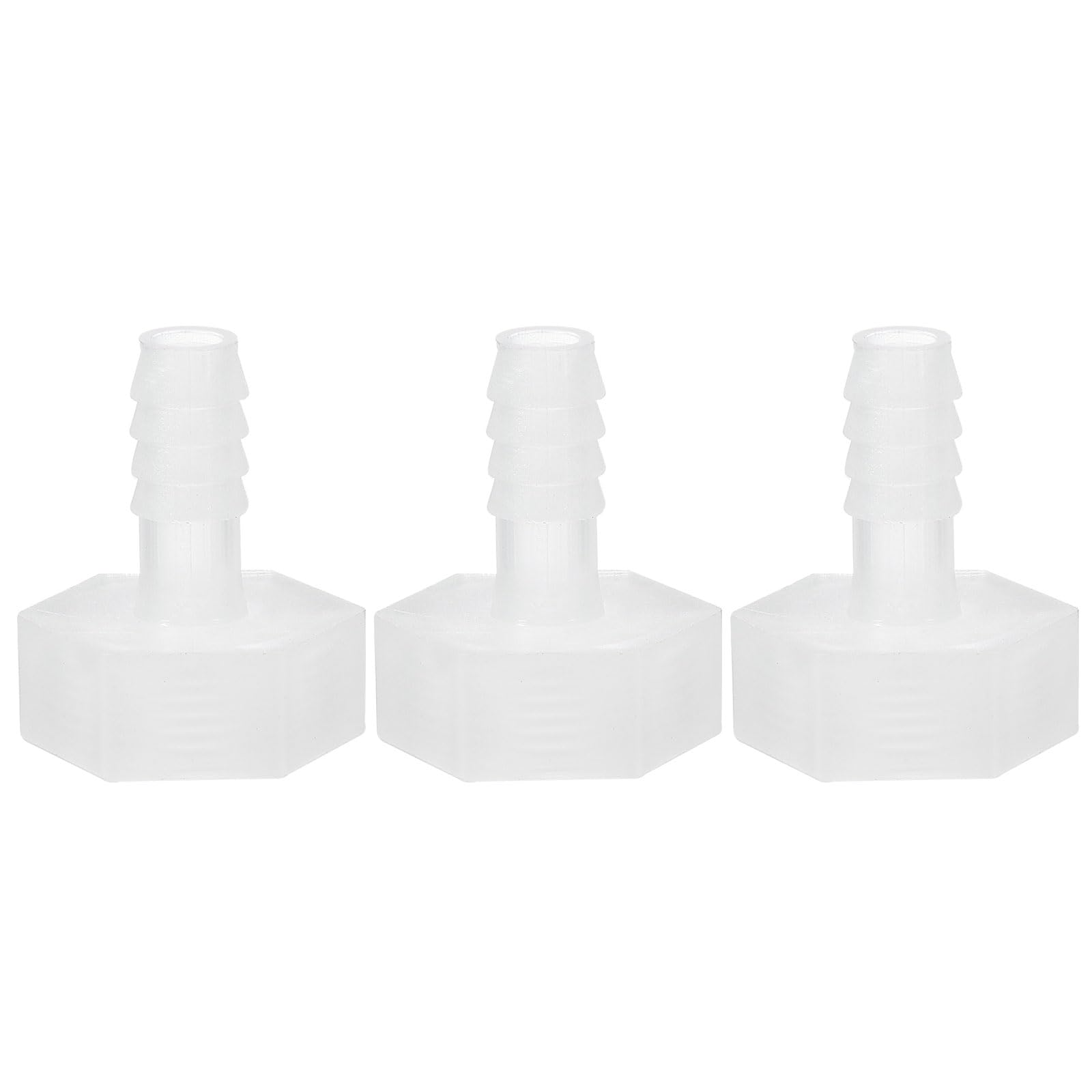 PATIKIL 3Pz Raccordi per Tubo Flessibile in Plastica, Attacco da 3/8" x Filettatura Femmina da 3/4" G per Acqua, Aria, Gas