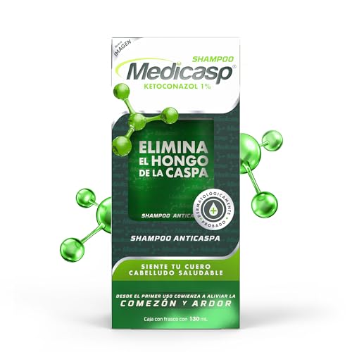 Opiniones de Losiones que Puedes Comprar On-line. 38 Medicasp Shampoo Anticaspa - Auxiliar en la eliminación del hongo de la caspa, alivia comezón y ardor, deja el cabello con brillo y suavidad, ideal para uso diario, contiene 1...