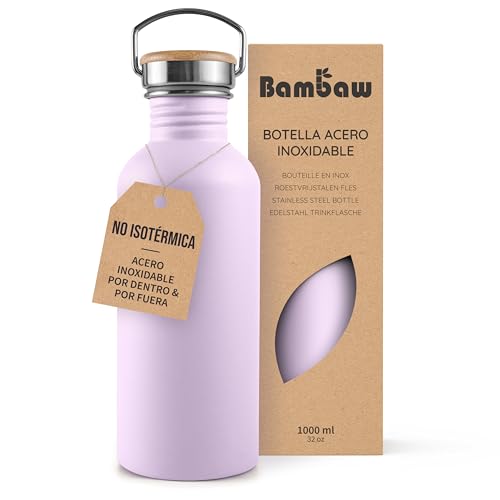 Cantimploras y Botellas de Agua 1L Marca Bambaw