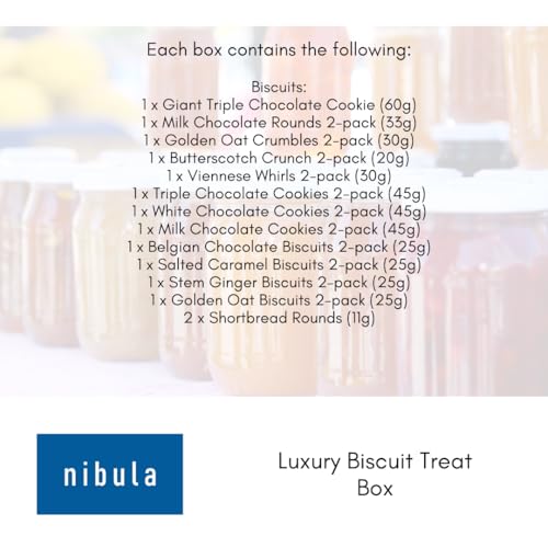 Luxury Biscuit Gift Hamper | Nibula Treats | Includes Borders, Shortbread, Chocolate Biscuits, and many more | Ideal For Christmas and other occasions - Image 4