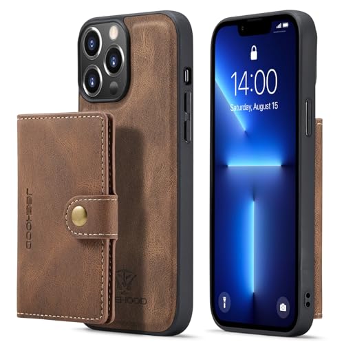 Coque antichoc iPhone 13 Pro Max pour voyager léger avec porte-cartes et béquille vidéo