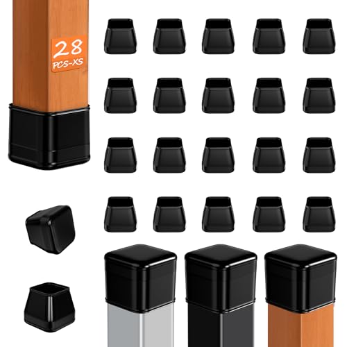 10 Best Chair Leg Glides for Carpet: Protect and Move Furniture Easily 10 Lot de 28 protections de pieds de chaise pour moquette, patins carrés pour moquette, tabourets de bar, patins de pieds avec coussinets en plastique anti-rayures (convient pour : 1,6 cm ~ 33,4 cm, noir