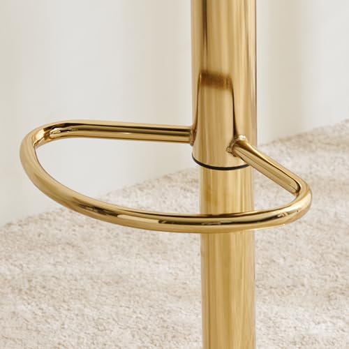 Image of Home Centre | Noura Bar Chair | Metal Bar Stool | Grey | 1 Year Warranty