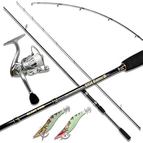 スピニングリール セット売り フィッシングリールセット シルバー ブラック フィッシングリール